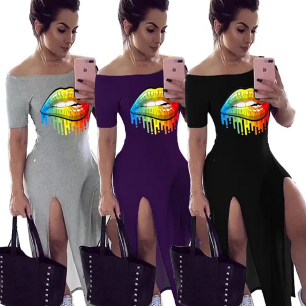 Lip dress